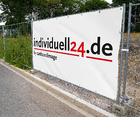 Banner für Bauzäune