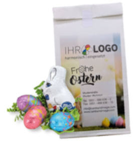 Osterüberraschung - Tüte mit Hase und Eiern - Klett Schoko