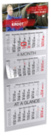 4-Monats-Kalender Mehrblockproduktion